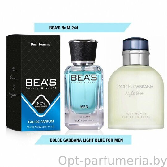 Beas M244 Dolce & Gabbana Light Blue Men edp 50 ml