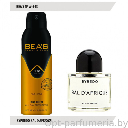 Дезодорант Beas Byredo Bal D'afrique Unisex 200 мл арт. W 543