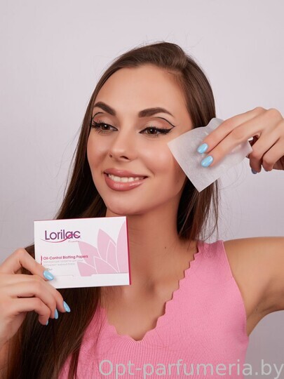 Матирующие салфетки для лица Lorilac Oil-Control Blotting Papers 100шт C016