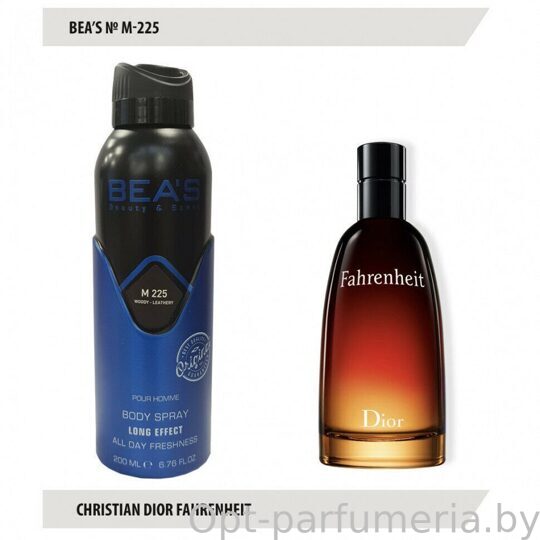 Дезодорант Beas Christian Dior Fahrenheit 50ml  200 мл арт. M 225