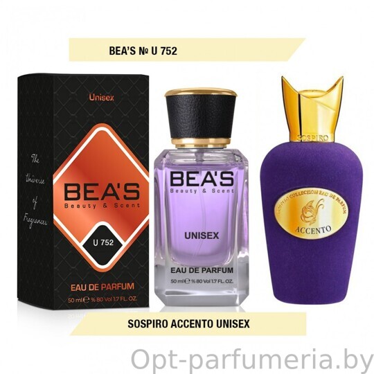 Beas U752 Sospiro Accento Unisex edp 50 ml