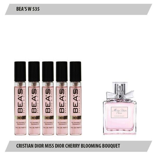 Парфюмерный набор BEAS Cristian Dior Miss Dior Cherry Blooming Bouquet Women 5*5 ml W535