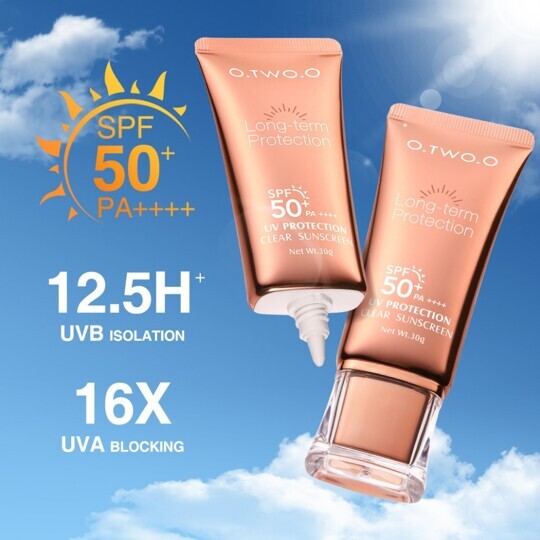 Солнцезащитный крем O.TWO.O Sunscreen SPF50 PA++++ Refreshing Oil-Free Formula UV Sun Protection 30 ml (арт. FC001)