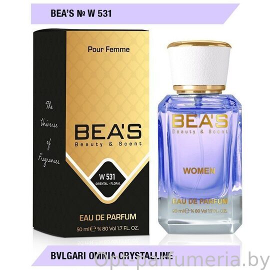 Beas W531 Bvlgari Omnia Crystalline Women edp 50 ml