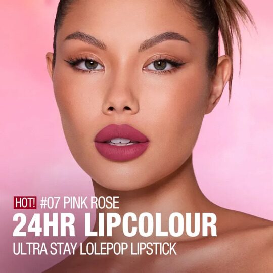 Водостойкая матовая помада O.TWO.O New Trending Lip Gloss Marbling Water Proof Matt Finish Lip Stick SC057 №10 Темно-ягодный