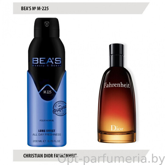 Дезодорант Beas Christian Dior Fahrenheit 50ml  200 мл арт. M 225