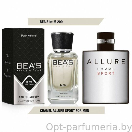 Beas M209 Chanel Allure Sport Men edp 50 ml