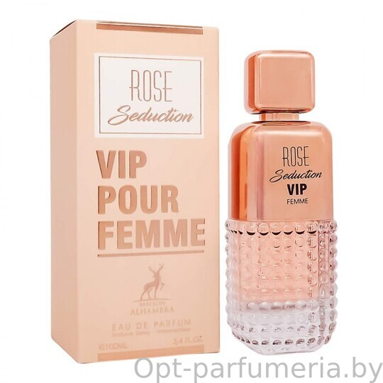 Maison Alhambra Rose Seduction Vip Pour Femme edp 100 ml