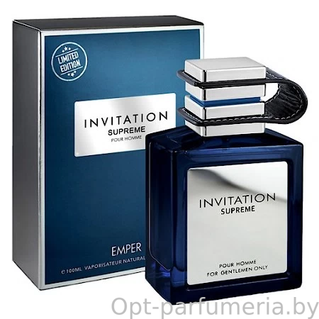 Emper Invitation Supreme Pour Homme edt 100 ml