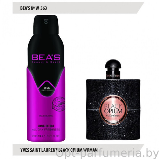 Дезодорант Beas YSL Black Opium Woman 200 мл арт. W 563