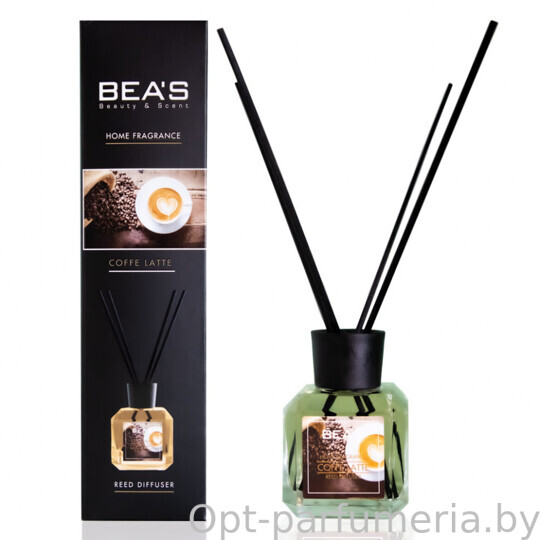 Ароматические диффузоры Beas Coffe Latte- Кофе латте 120 ml