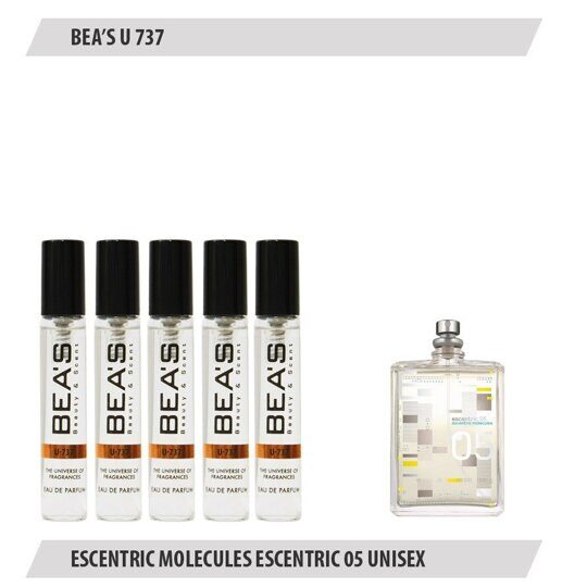 Парфюмерный набор BEAS Escentric Molecules Escentric 05 Unisex 5*5 ml U737