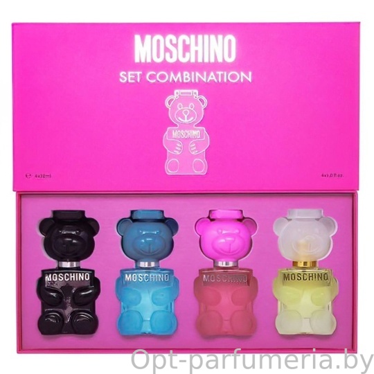 Подарочный набор духов Moschino Set Combination, 4 по 30 мл (LUXE EVRO)