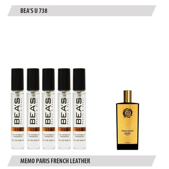 Парфюмерный набор BEAS Memo Paris French Leather Unisex 5*5 ml U738