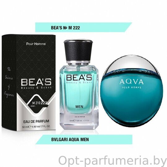 Beas M222 Bvlgari Aqua Men edp 50 ml