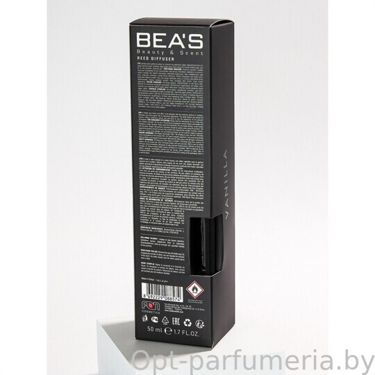 Ароматический диффузор с палочками Beas Peony - Пион - 50 ml