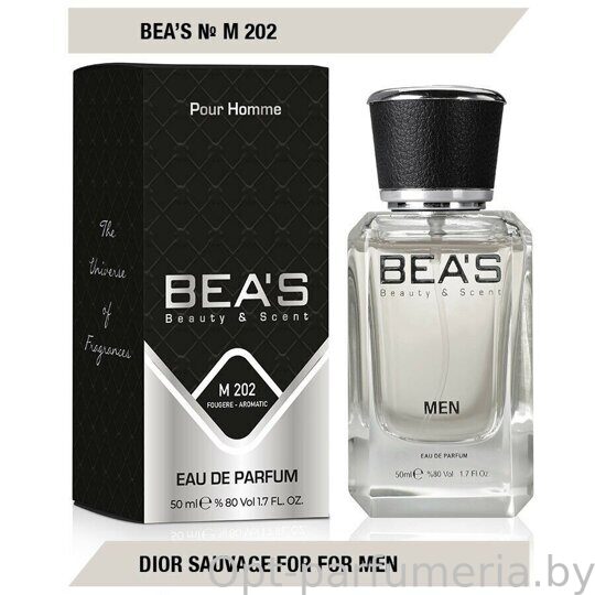 Beas M202 Christian Dior Sauvage Men edp 50 ml