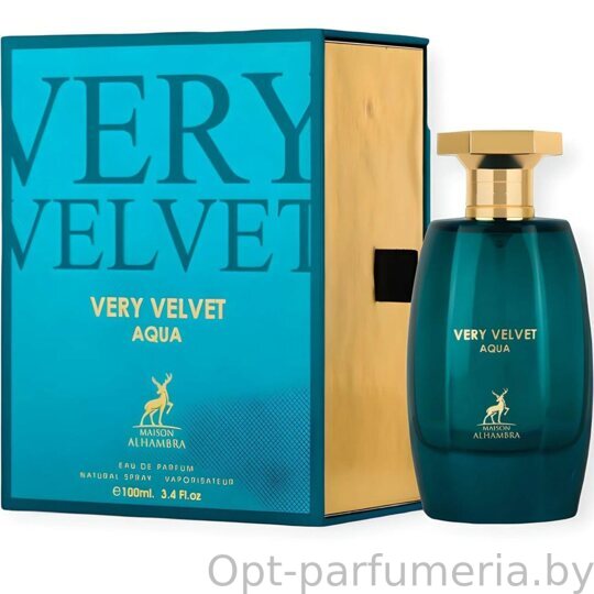 Maison Alhambra Very Velvet Aqua For Women edp 100 ml
