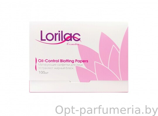 Матирующие салфетки для лица Lorilac Oil-Control Blotting Papers 100шт C016