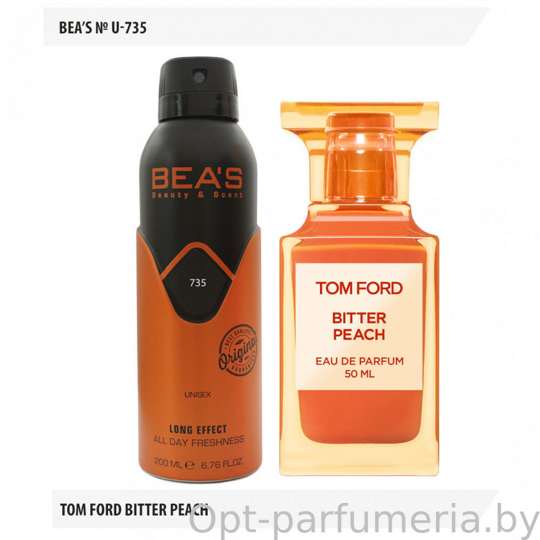 Дезодорант Beas Tom Ford Bitter Peach Unisex 200 мл арт. U 735