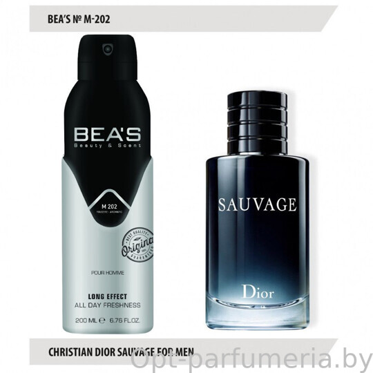 Дезодорант Beas Christian Dior Sauvage For Men 200 мл арт. M 202