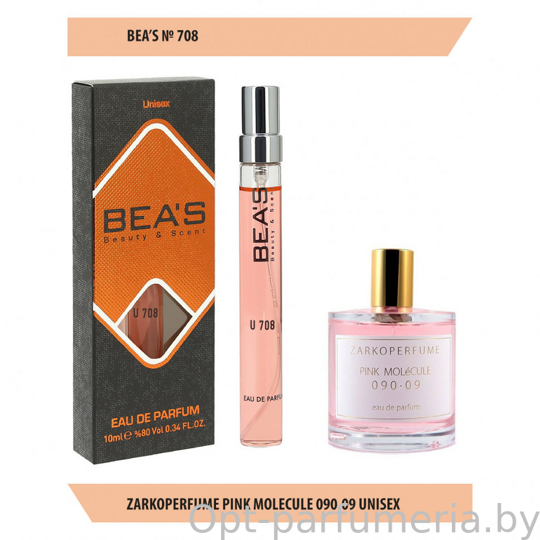 Компактный парфюм Beas U 708 Zarkoperfume Pink Molecule 090 09 unisex 10 ml