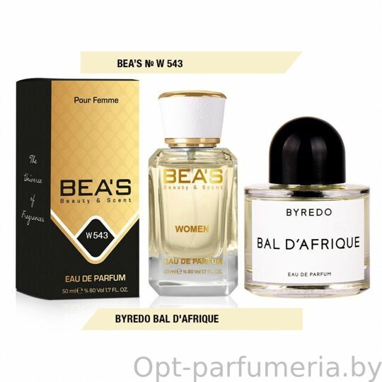 Beas W543 Byredo Parfums Bal D`Afrique Women edp 50 ml