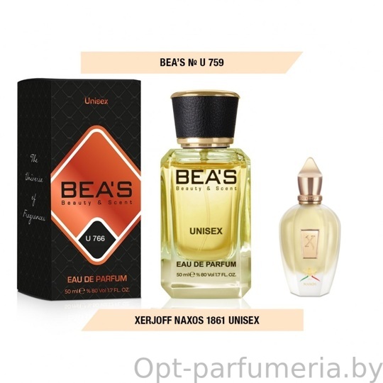 Beas U759 Xerjoff Naxos 1861 Unisex edp 50 ml