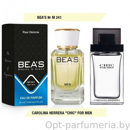 Beas M241 Carolina Herrera Chic for men edp 50 ml