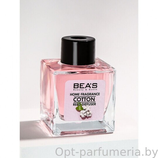 Ароматический диффузор с палочками Beas Cotton - Хлопок - 50 ml