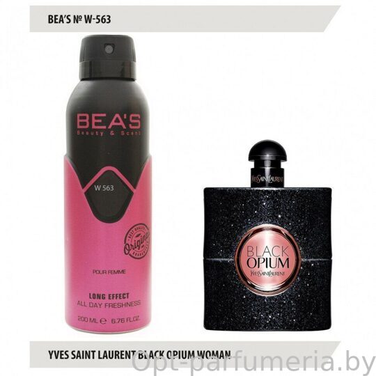 Дезодорант Beas YSL Black Opium Woman 200 мл арт. W 563