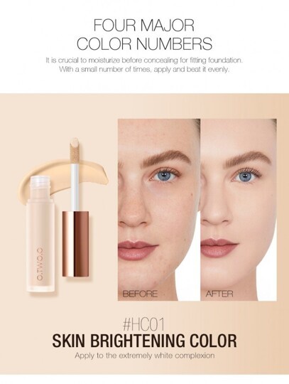 Консилер O.TWO.O High coverage liquid concealer №03 Honey 5.5g (арт.9998)