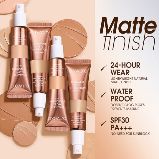 Консилер O.TWO.O Long Wear Matte Finish Liquid Foundation №220 (арт. SC059)