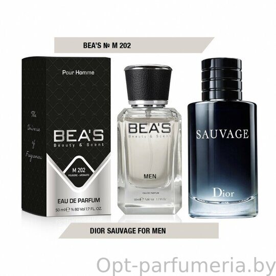 Beas M202 Christian Dior Sauvage Men edp 50 ml