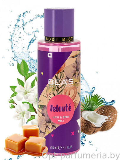 Мист для тела и волос Beas Body & Hair Veloute 250 ml