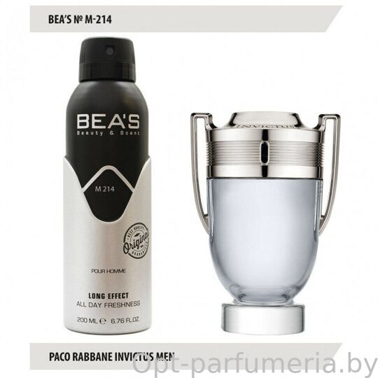 Дезодорант Beas Paco Rabbane Invictus Men 200 мл арт. M 214