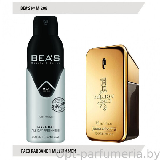 Дезодорант Beas Paco Rabbane 1 Million Men 200 мл арт. M 208