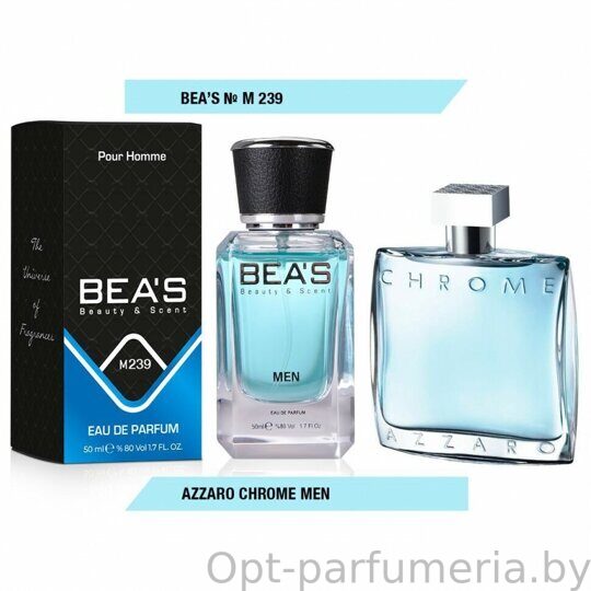 Beas M239 Azzaro Chrome Men edp 50 ml