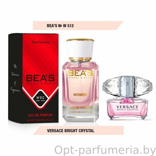 Beas W512 Versace Bright Crystal Women edp 50 ml