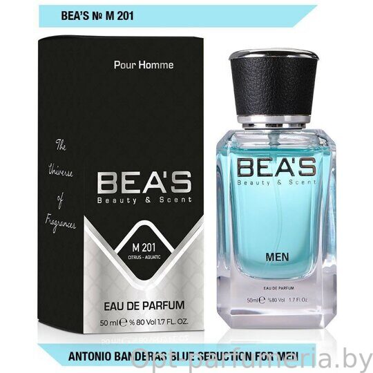 Beas M201 Antonio Banderas Blue Seduction Men edp 50 ml