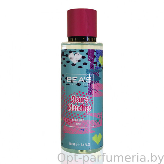 Мист для тела и волос Beas Body & Hair Fleur Blanches 250 ml