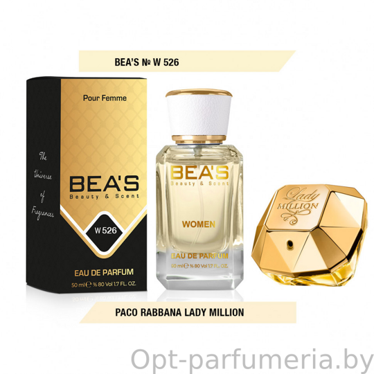 Beas W526 Paco Rabanne Lady Million Women edp 50 ml