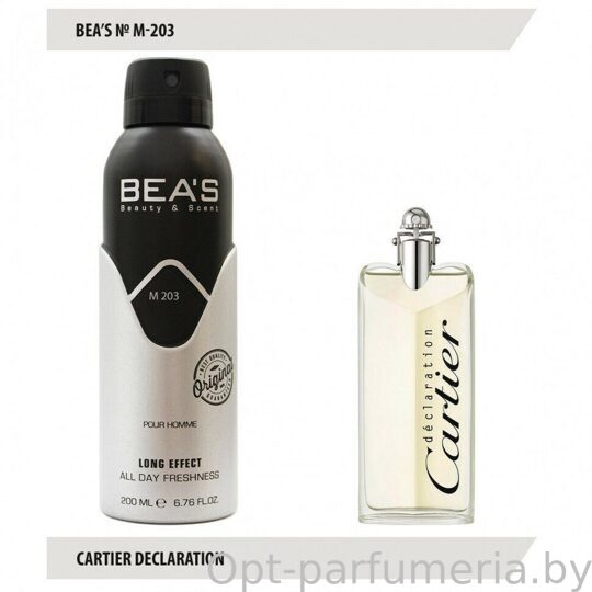 Дезодорант Beas Cartier Declaration Men 200 мл арт. M 203