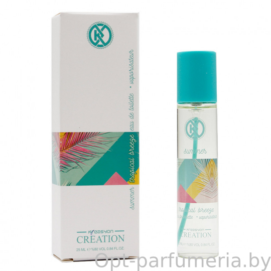 KREASYON TROPICAL BREEZE EDT FOR WOMEN-VICTORIAS SECRET AQUA KISS 25 ML