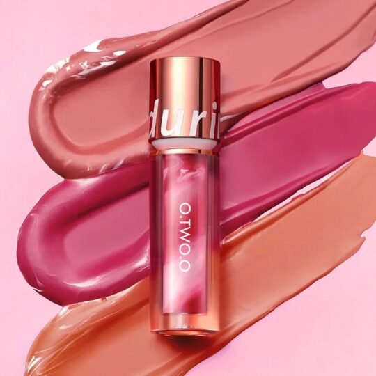 Водостойкая матовая помада O.TWO.O New Trending Lip Gloss Marbling Water Proof Matt Finish Lip Stick SC057 №10 Темно-ягодный