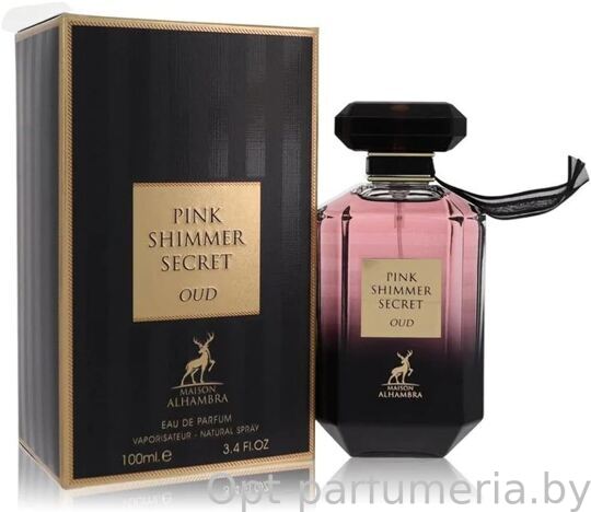 Maison Alhambra Pink Shimmer Secret Oud For Women edp 100 ml