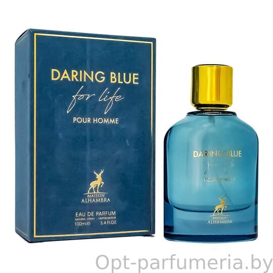 Maison Alhambra Daring Blue For Life  Pour Homme edp 100 ml