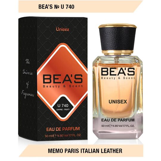 Beas U740 Memo Paris Italian Leather edp 50 ml