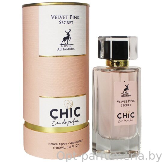 Maison Alhambra Chic Velvet Pink Secret Women edp 100 ml