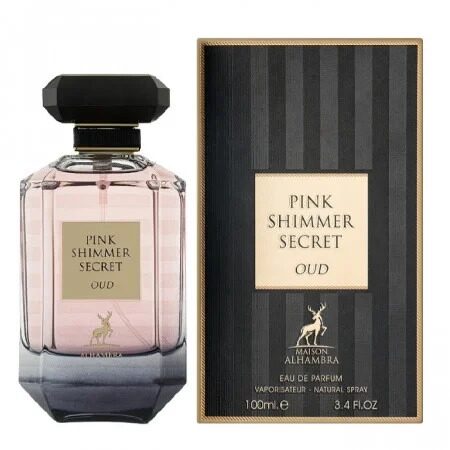 Maison Alhambra Pink Shimmer Secret Oud For Women edp 100 ml